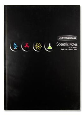 Science A4 Hardcover 128pg  Student Solutions